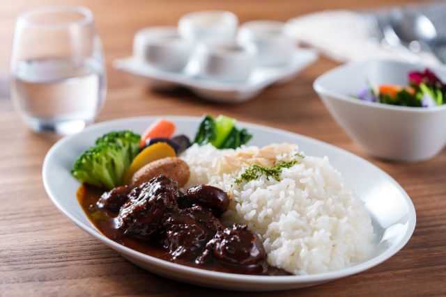 ご朝食 | カレーメニュー変更